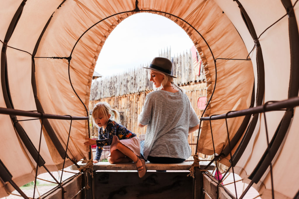 covered wagon ride